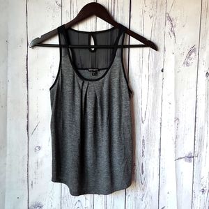EXPRESS gray shifon tank top